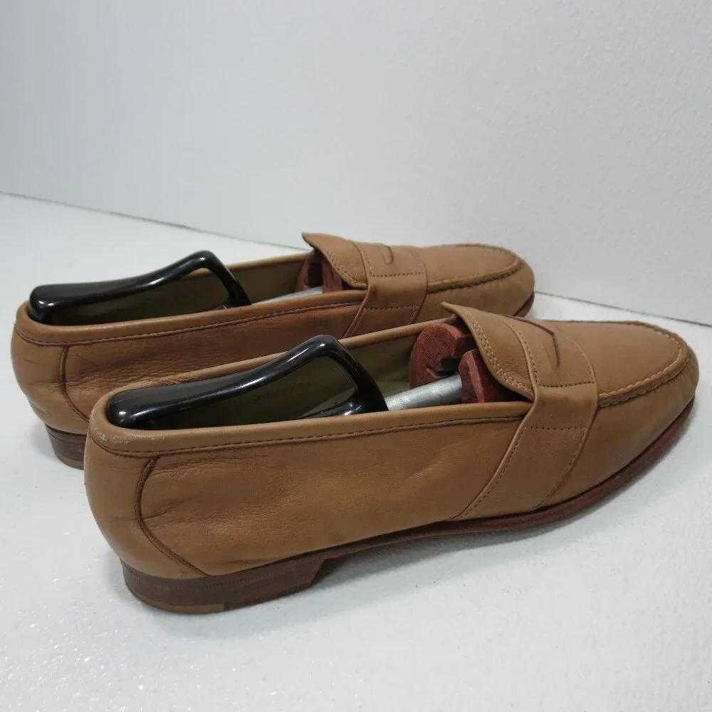Cole Haan Oil Tanned Strap Leather Dress Fashion Loafers Footwear Men's 11.5 M